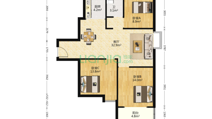 盛世景苑二手房实景图