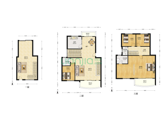 金菊花 4室2厅3卫 256平方