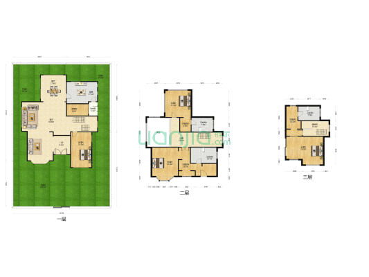安盛景园 4室2厅3卫 337平方