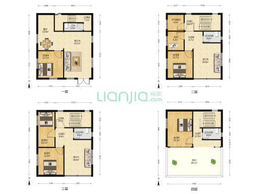新安大街 7室4厅4卫 227平方