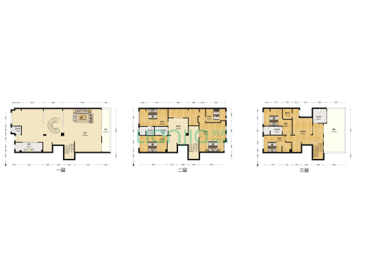 圣莫丽斯花园A区 7室1厅5卫 296平方