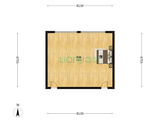 汇道大厦 1室0厅0卫 83平方