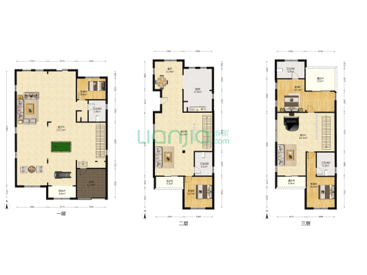 隆和大溪谷一期 4室4厅4卫 418平方