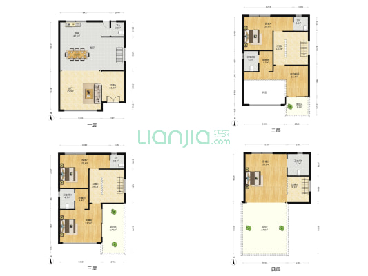 富丰东街八巷 5室1厅6卫 300平方