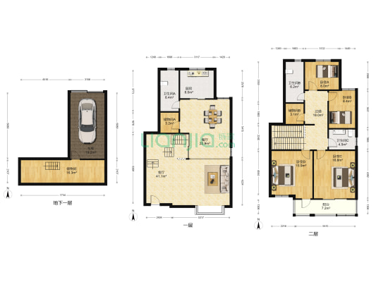 南园坊 4室2厅3卫 245平方