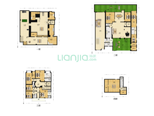 帝京花园 9室3厅10卫 298平方