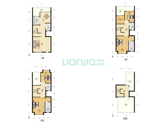 合和晓峰苑 5室2厅5卫 266平方