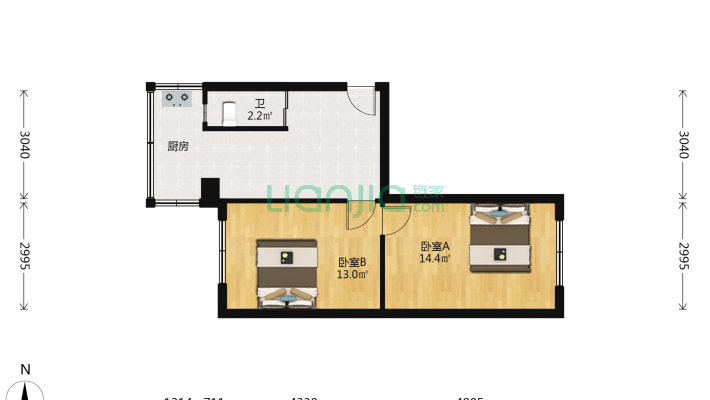 建和街二手房实景图