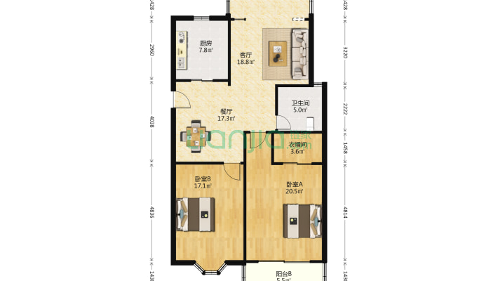 金茂花园二手房实景图