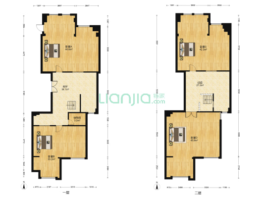 万业锦江城 4室1厅0卫 170平方