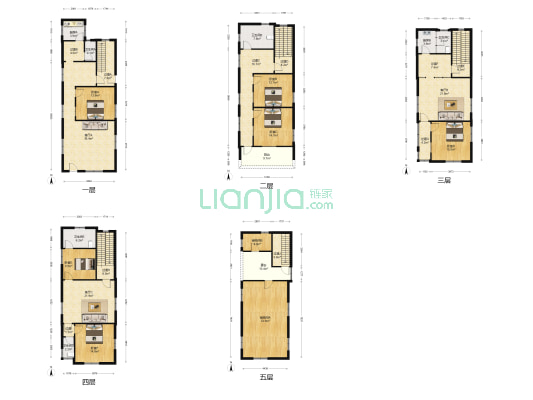莲花西路26号 6室3厅5卫 291平方