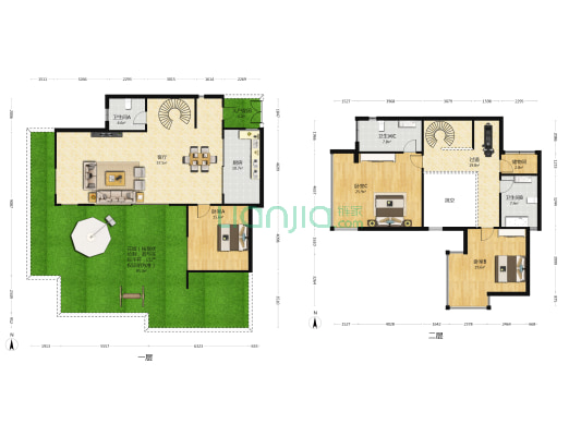 三水澜湾 3室1厅3卫 174平方