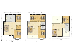 市区少有别墅项目看房随时交通便利-涿州军欣家园户型图