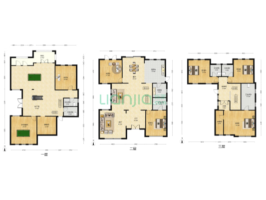 城市经典(五期) 7室2厅6卫 489平方