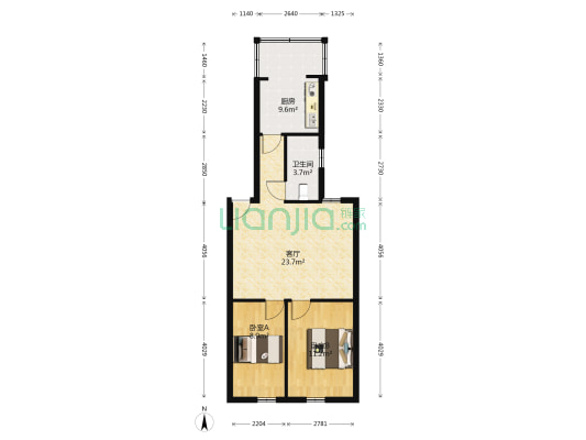 东鑫小区 2室1厅1卫 70平方