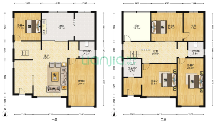 盛发园二手房实景图