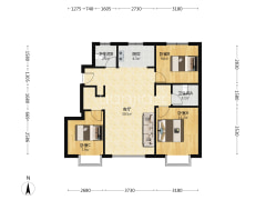 市外桃源，舒适居住，可静可动自由选择-涿州华侨城·城市客厅户型图