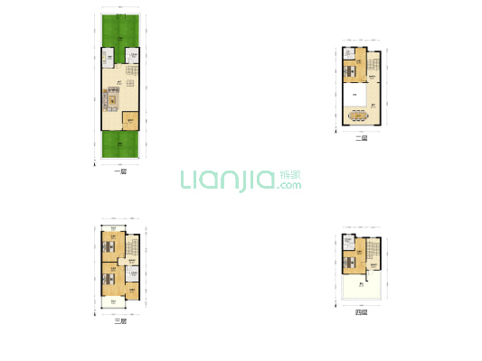 碧桂园山湖城 4室2厅4卫 238平方