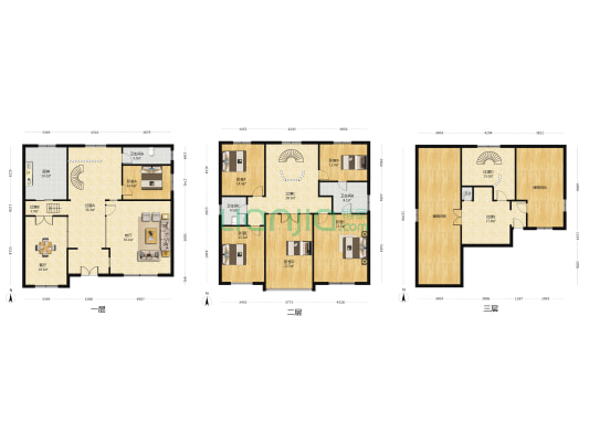 桃花苑 6室2厅4卫 292平方