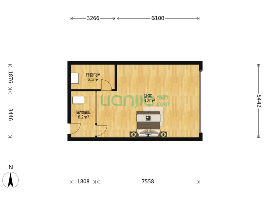合诚之江商务中心 1室0厅0卫 86平方