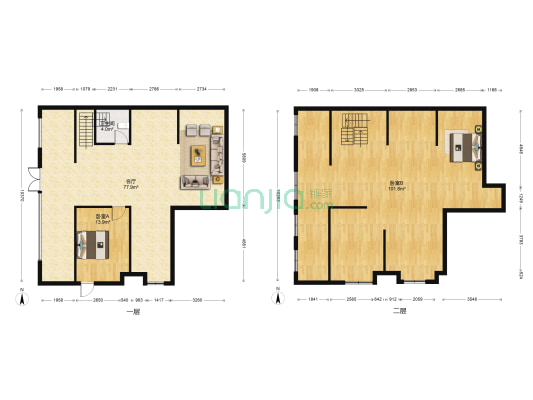 煌庭棕榈湾东区 2室1厅1卫 203平方