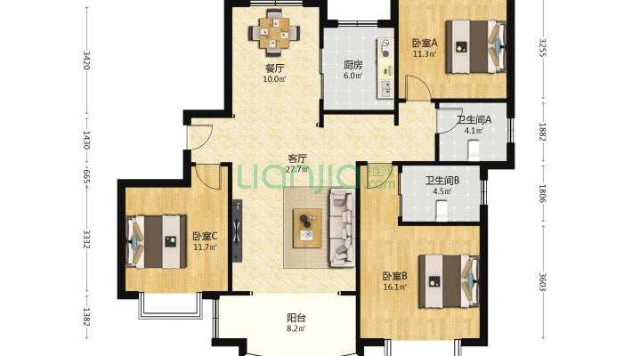 鑫都城紫云华庭二手房实景图