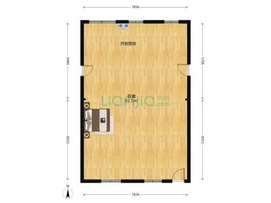 双牌二村 1室0厅0卫 120平方