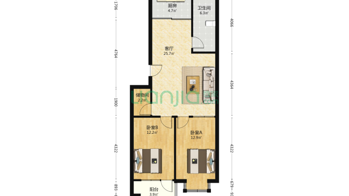 樱南樱华园小区二手房实景图