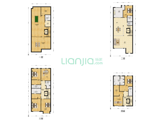 金地格林世界白金院邸(别墅) 9室2厅8卫 389平方