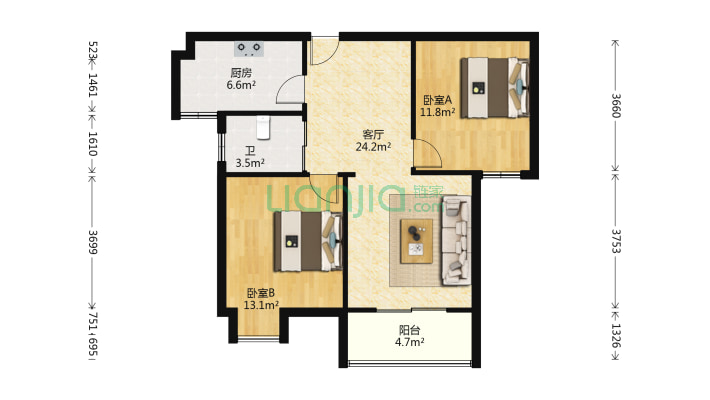 佳兆业·金域天下二手房实景图