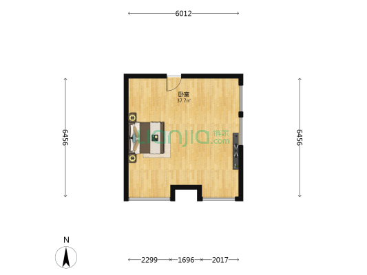 新领公馆 1室0厅0卫 55平方