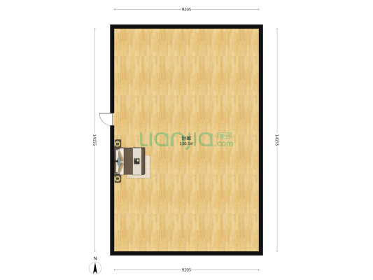 江南名居 1室0厅0卫 123平方