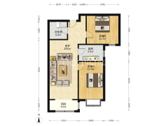 上园大复式挑空六米带80平大lu台-涿州香邑溪谷上园户型图