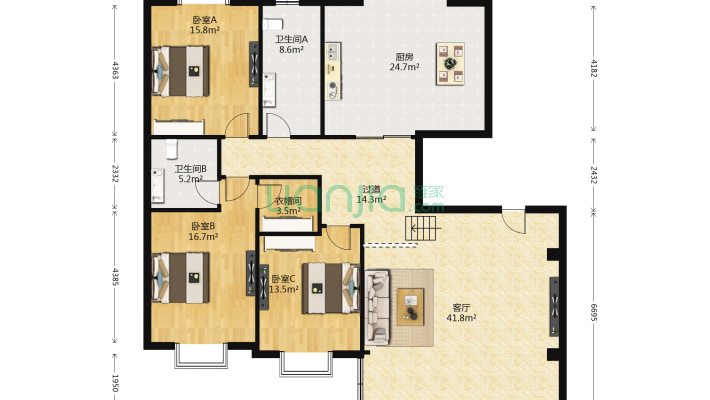 翠湖苑二手房实景图