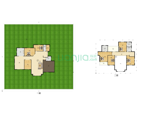 华侨花园和嘉园 7室2厅5卫 487平方