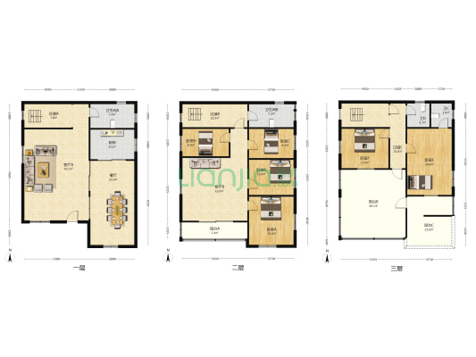 新河路 6室3厅4卫 287平方