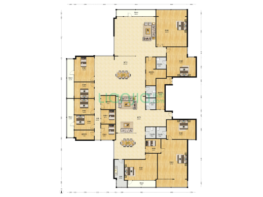 金运大厦 12室2厅5卫 865平方