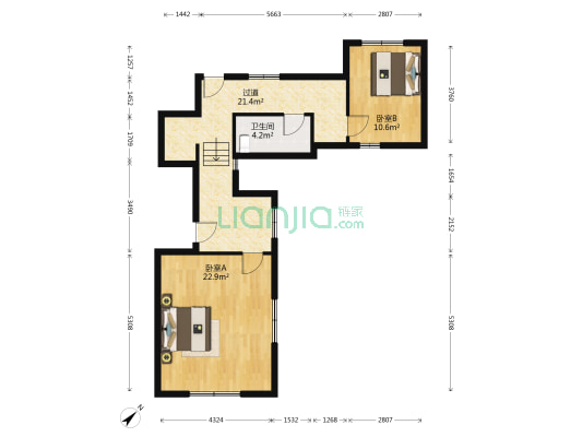 芷江路 2室0厅1卫 40平方