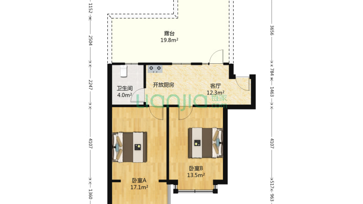 繁荣新居二手房实景图