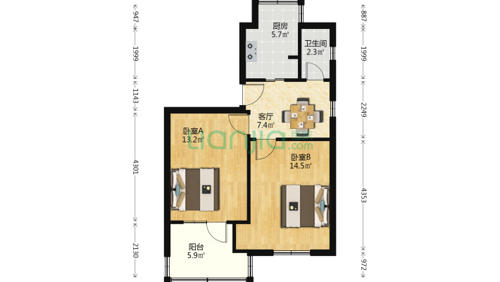 铜沛路商业局宿舍二手房实景图