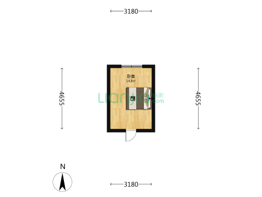 民主东路 1室0厅0卫 23平方