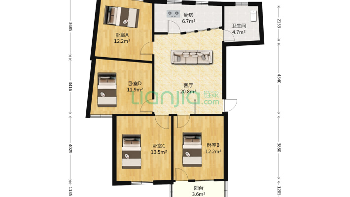化肥新村二手房实景图