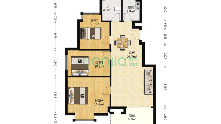 上湾小区二手房实景图