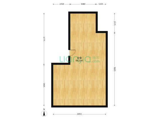 河滨佳苑 1室0厅0卫 80平方