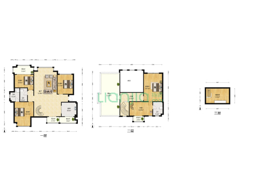 藏珑湖上国际花园 5室1厅3卫 187平方