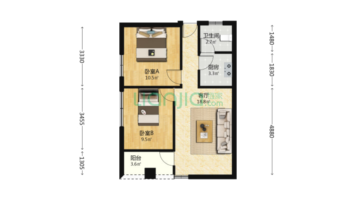 清中路二手房实景图