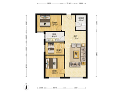 涿州 高铁新干线   户型方正-涿州高铁新干线户型图