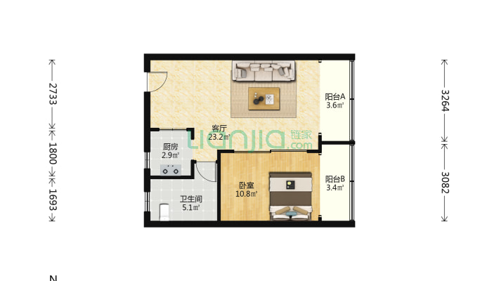 双晖小区二手房实景图