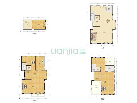 浦阳江一号 4室1厅4卫 976平方