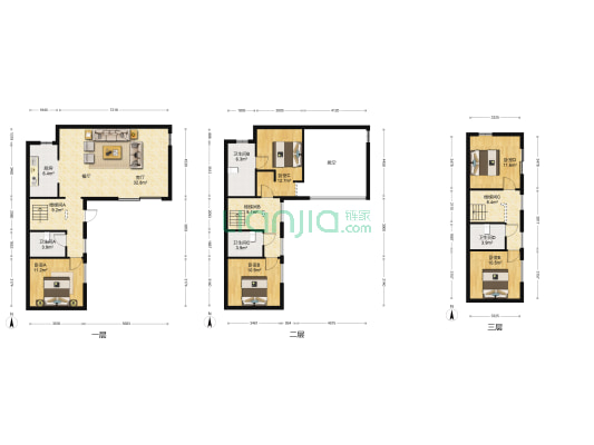景澜花园 5室1厅4卫 160平方